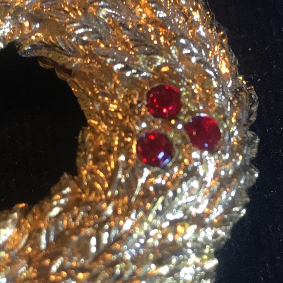 Wreath pin brooch - Picture 2 of 4